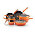 10 Piece Cookware Set - Orange